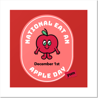 National Eat an Apple Day Posters and Art